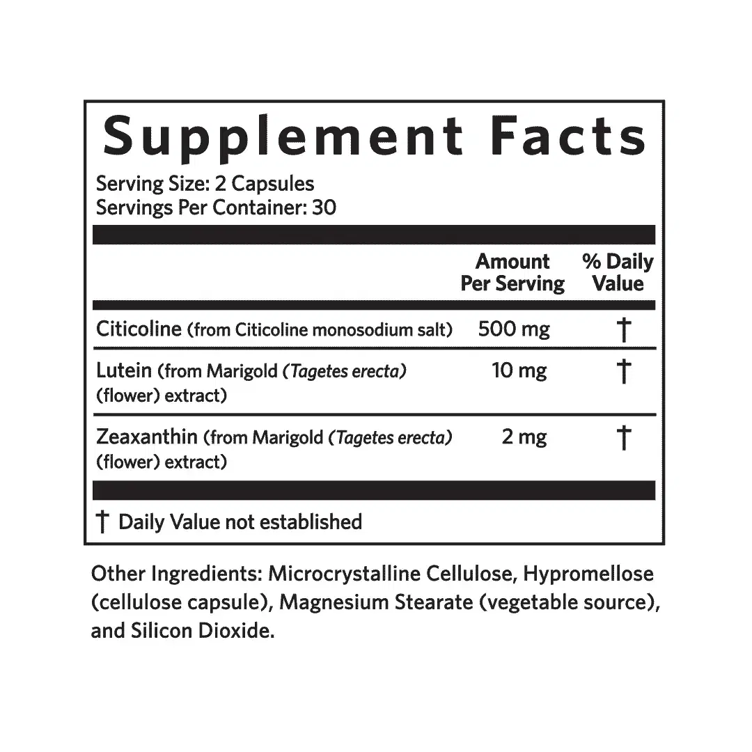 Think Factor Supplement Facts